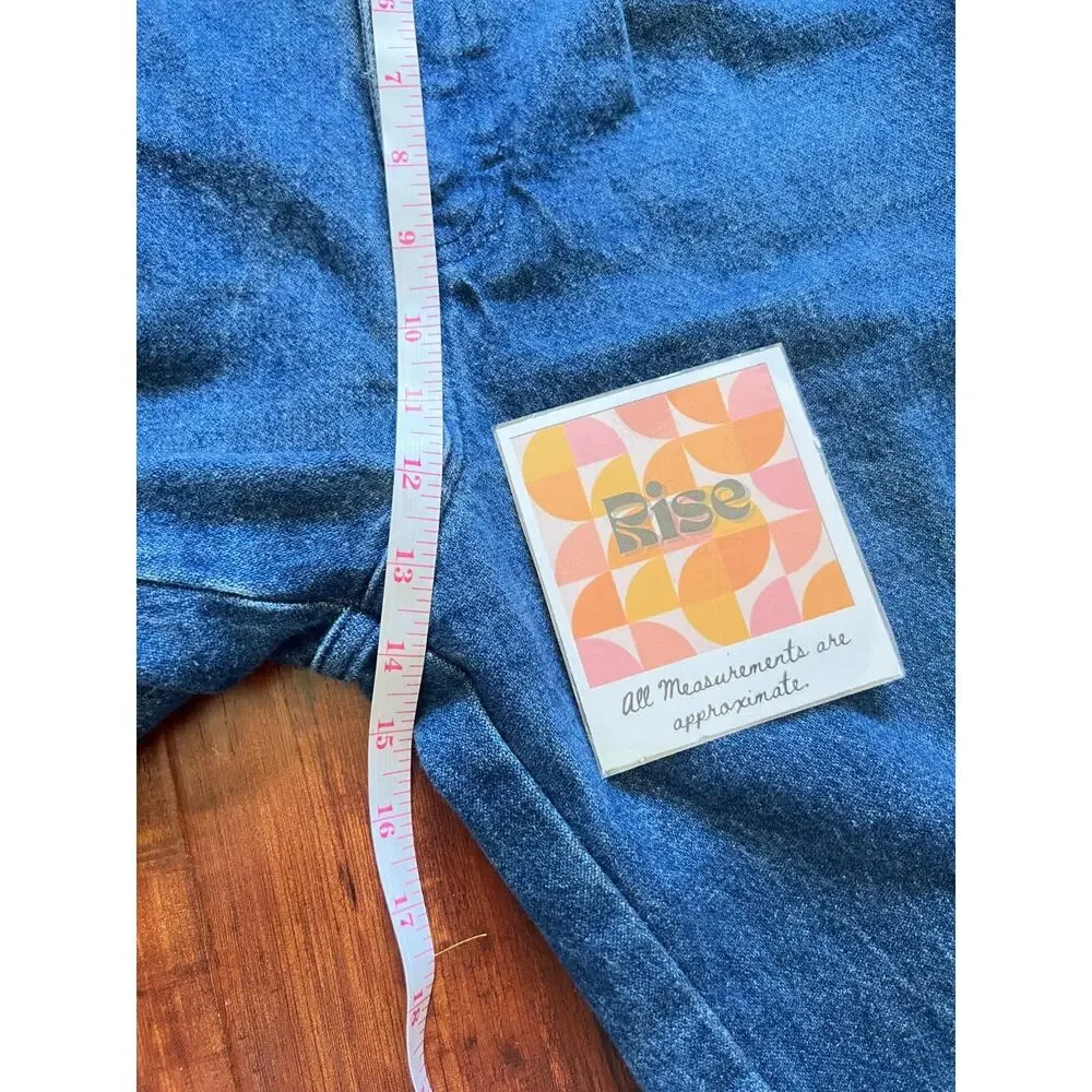 Vintage Womens Handmade Patchwork Quilted Jeans Sz 5 High Waist 24 Cowgirl Boho - Picture 11 of 11